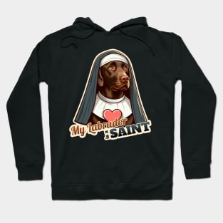 Nun Labrador Retriever Hoodie